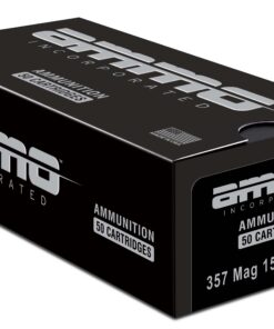 Ammo, Inc. Signature 357 Magnum 158 Grain TMC Brass Case Pistol Ammunition