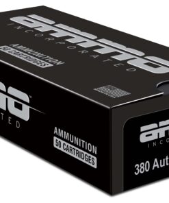 Ammo, Inc. Signature .380 ACP 100 grain Total Metal Jacket Brass Cased Centerfire Pistol Ammunition