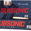 Hornady Subsonic .30-30 Winchester 175 Grain Subsonic eXpanding Centerfire Rifle Ammunition