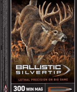 Winchester Ballistic Silvertip .300 Winchester Magnum 180 grain Fragmenting Polymer Tip Brass Cased Centerfire Rifle Ammunition